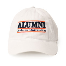 white Auburn bar alumni cap